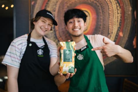 Meet the partners behind the new Starbucks Green Apron Blend .